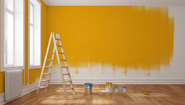 Como pintar parede escada e materiais vix